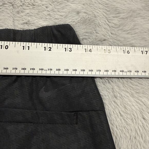 Nike Dri-FIT Golf Pants XS Womens UPF 40+ Black Houndstooth Lightweight New - Picture 10 of 12